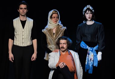 A performance of Khanuma / Na Mokhovoy Student Theatre